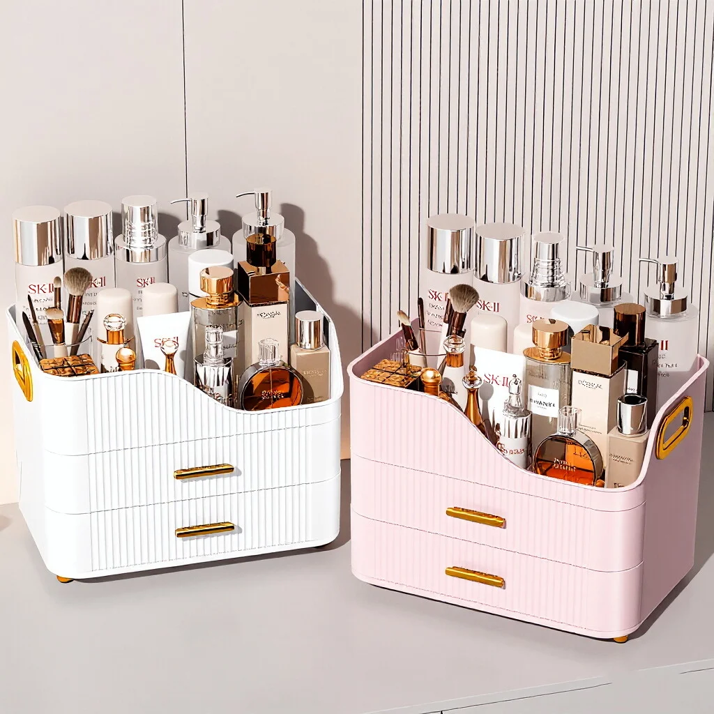 Luxury Large Capacity Cosmetic - Luxury Skincare Organizer review and price